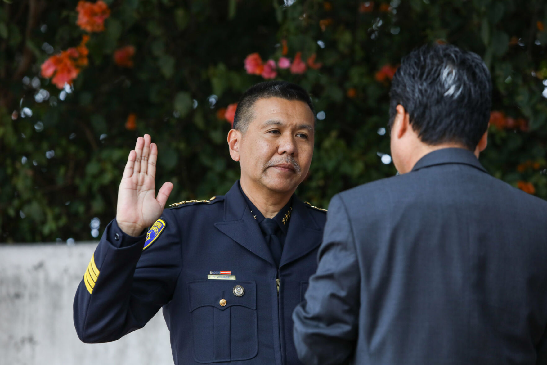 Raymund Aguirre swearing in